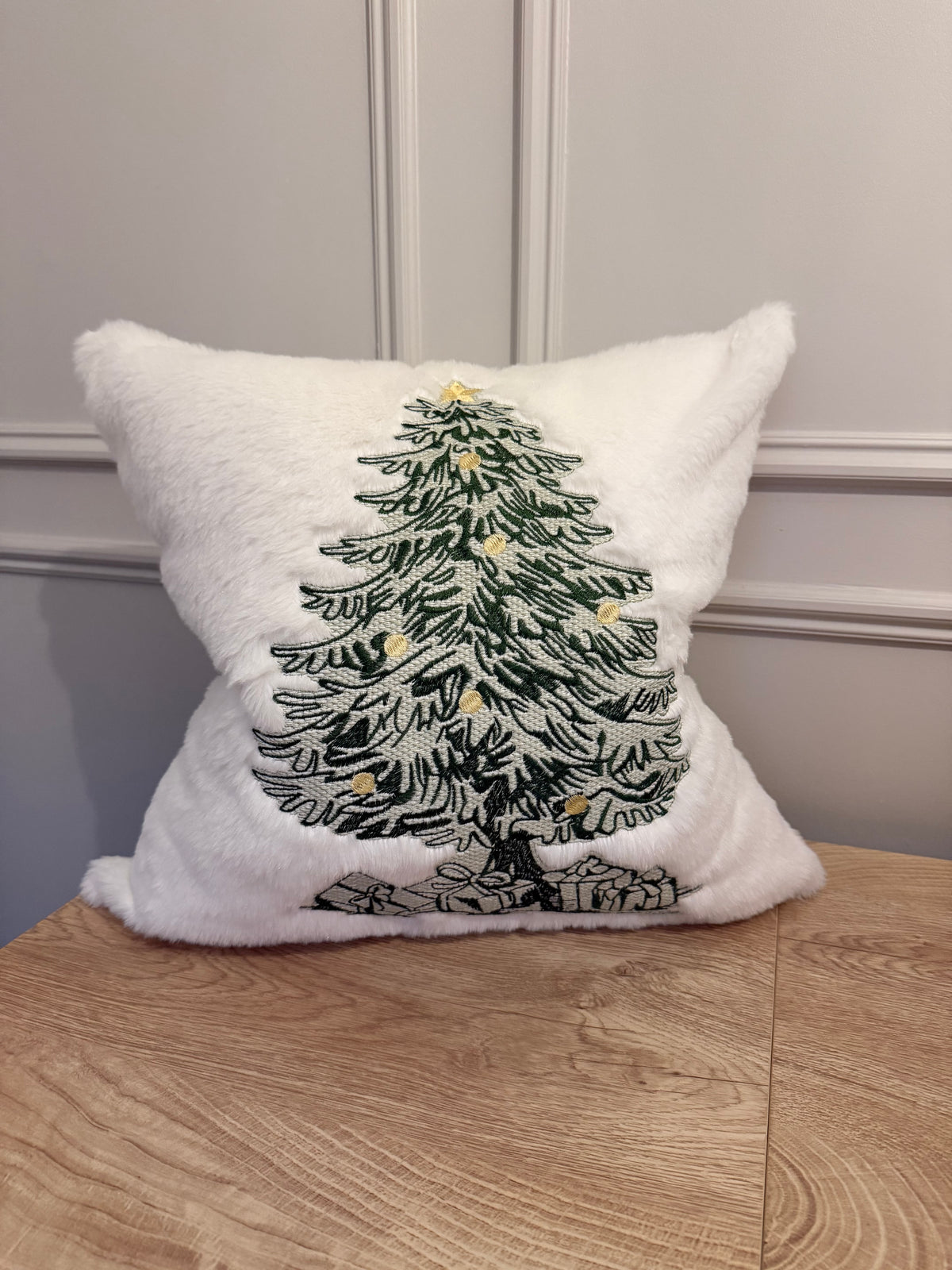 Green and Gold Christmas Tree