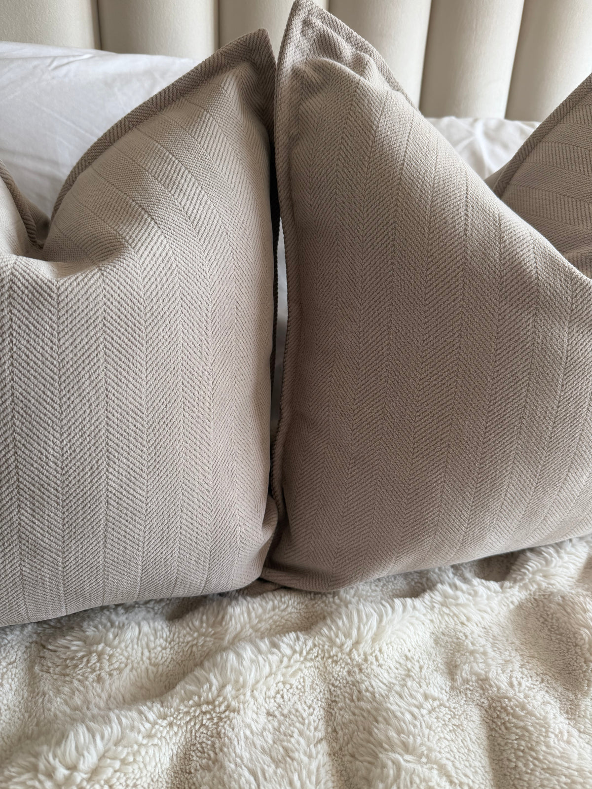 Cottesmore Herringbone Beige