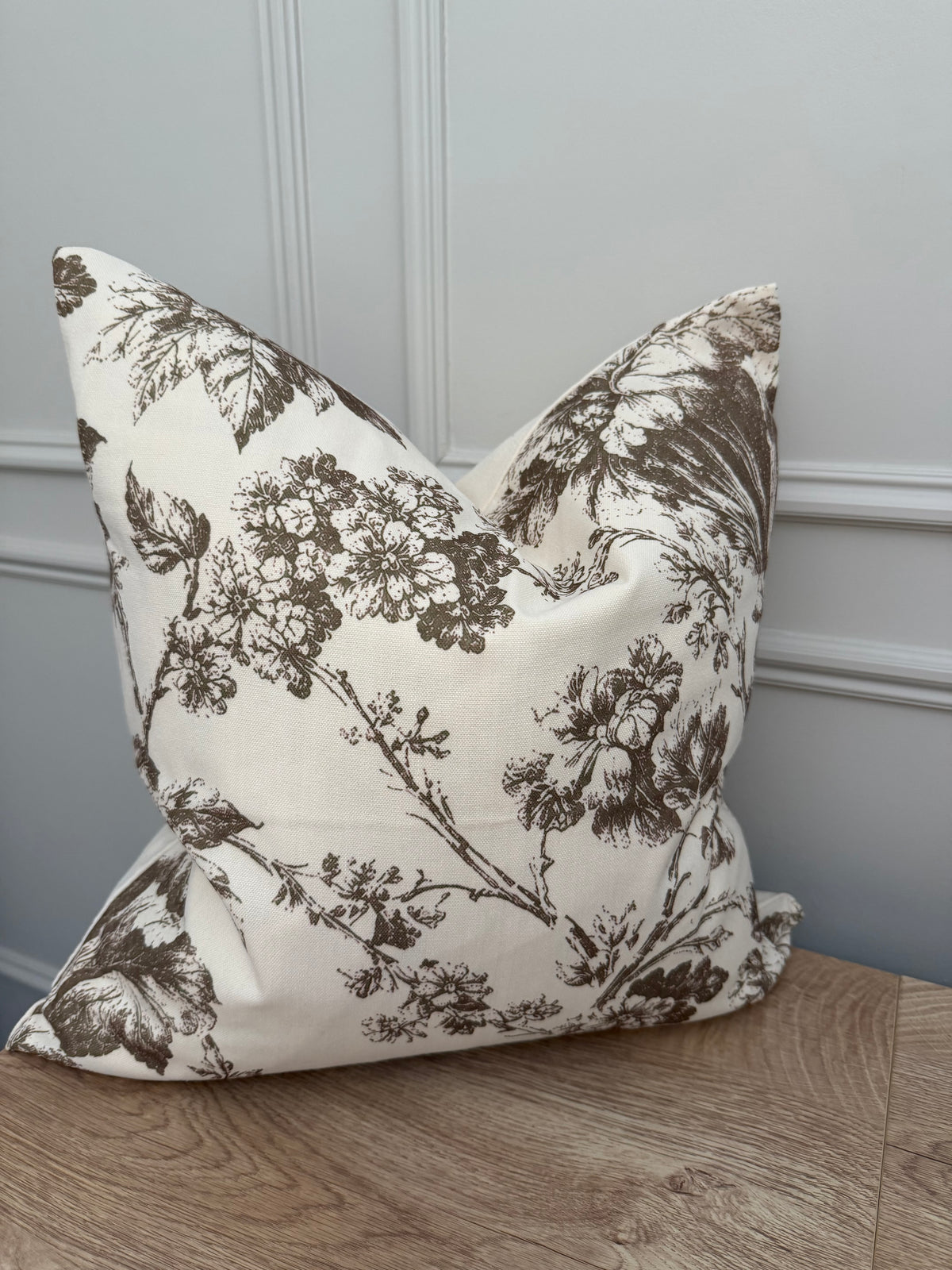 Vintage Brown Floral