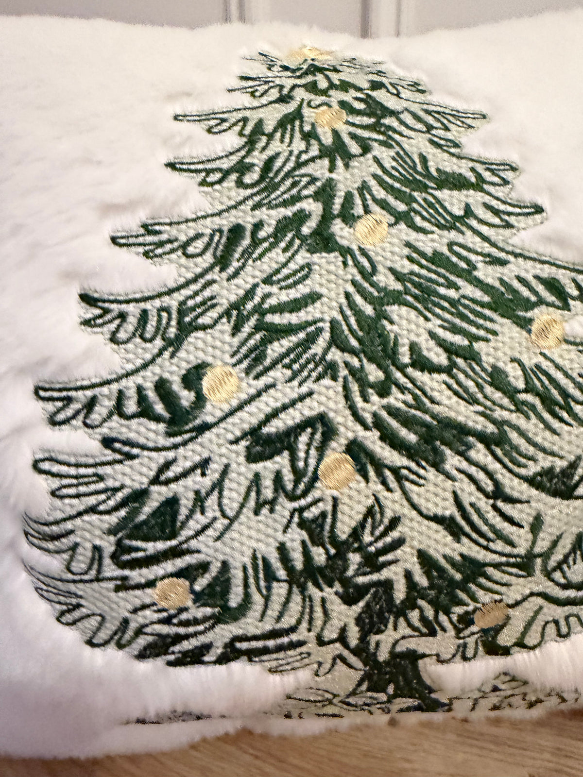 Green and Gold Christmas Tree