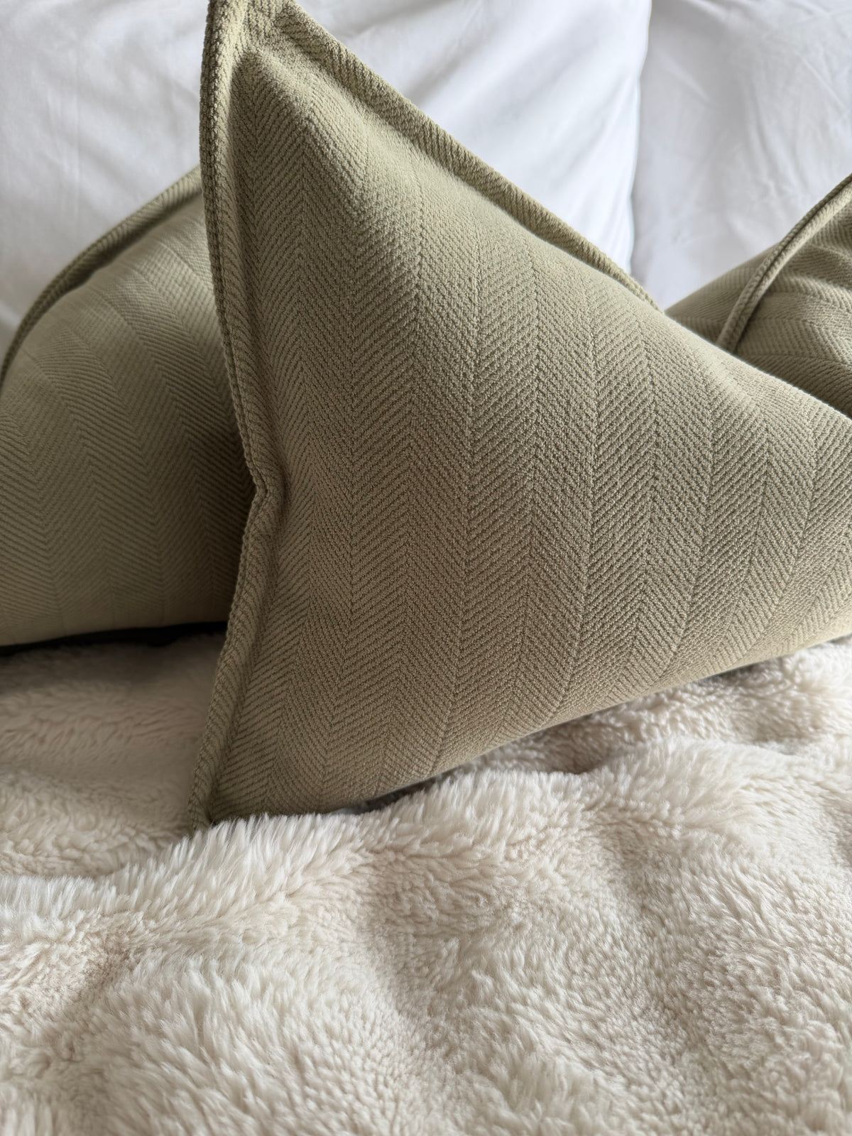 Cottesmore Herringbone Sage Green