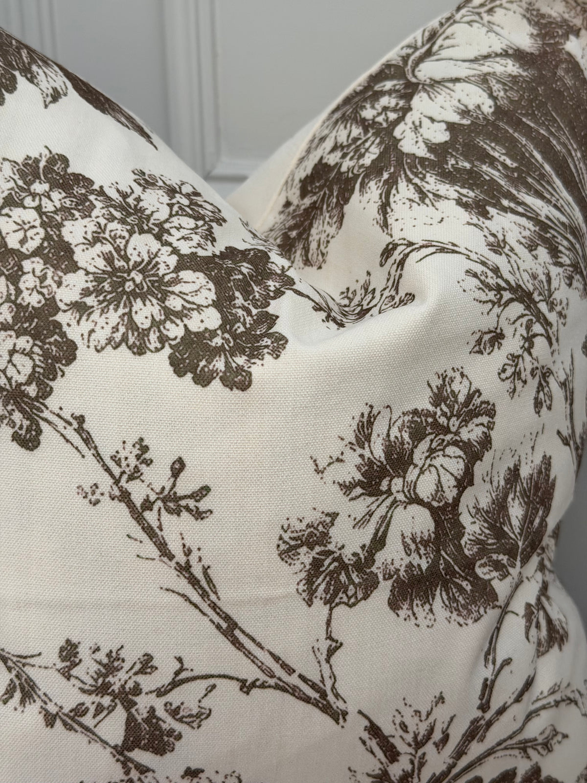 Vintage Brown Floral