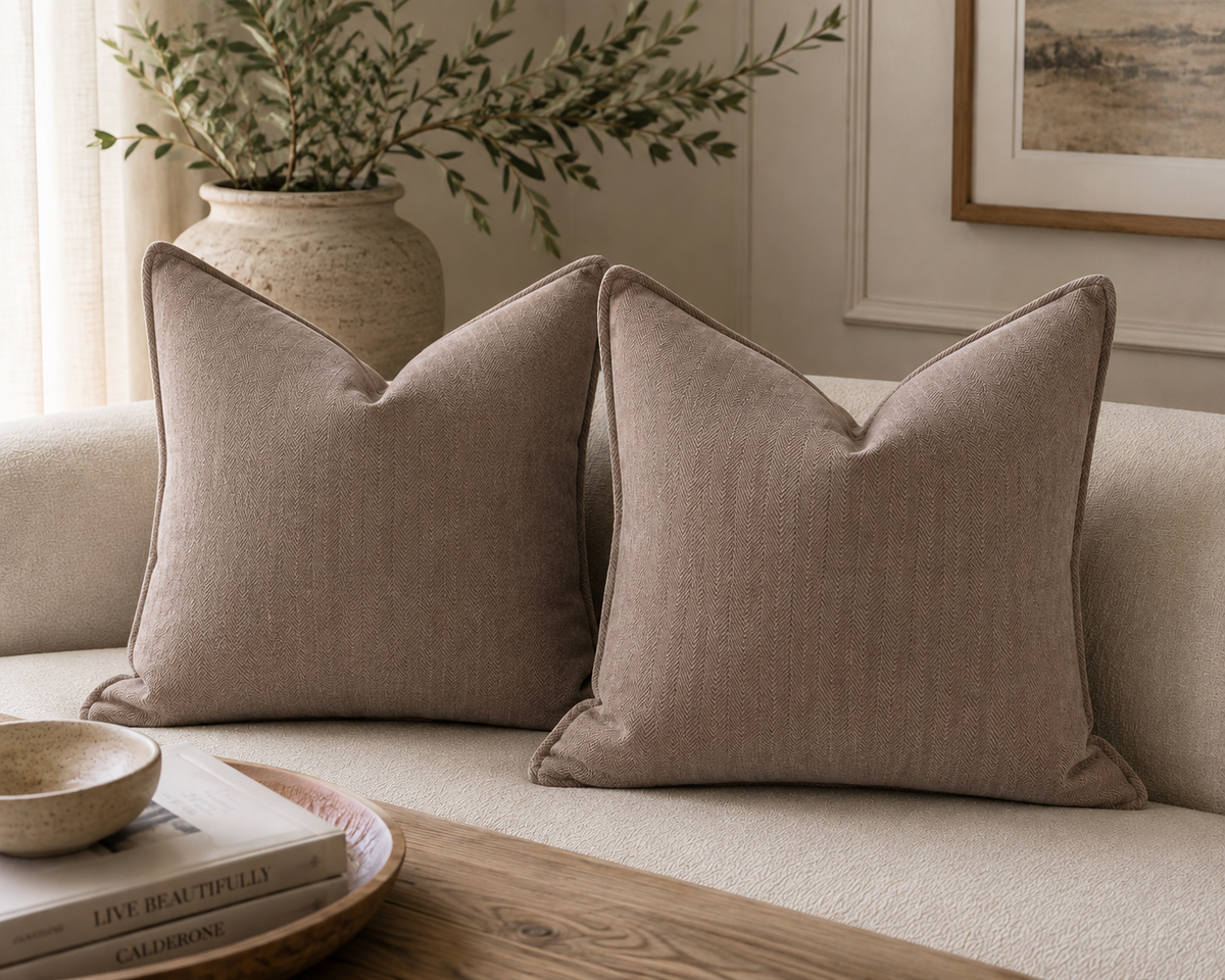 Cottesmore Herringbone Taupe
