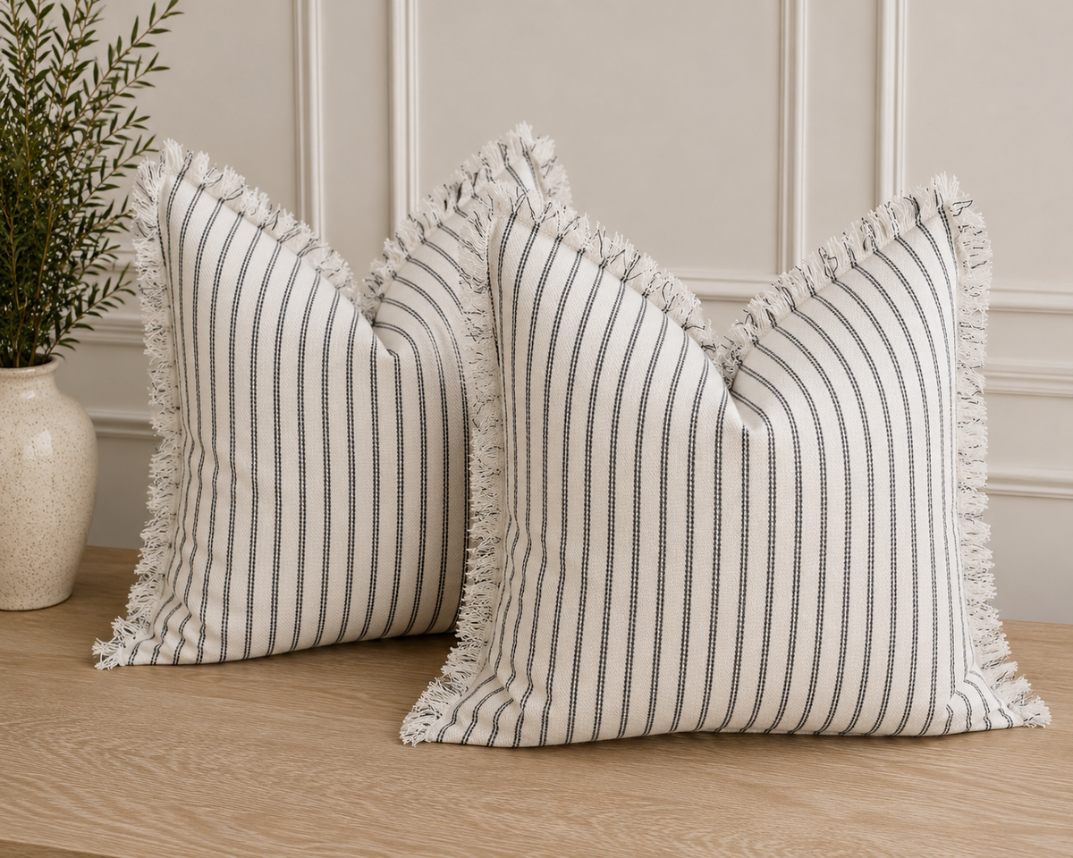 Harbour Striped Charcoal