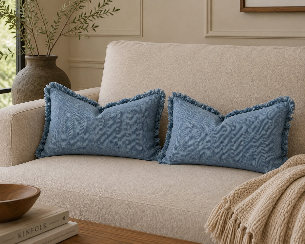 Cottesmore Fringe Powder Blue