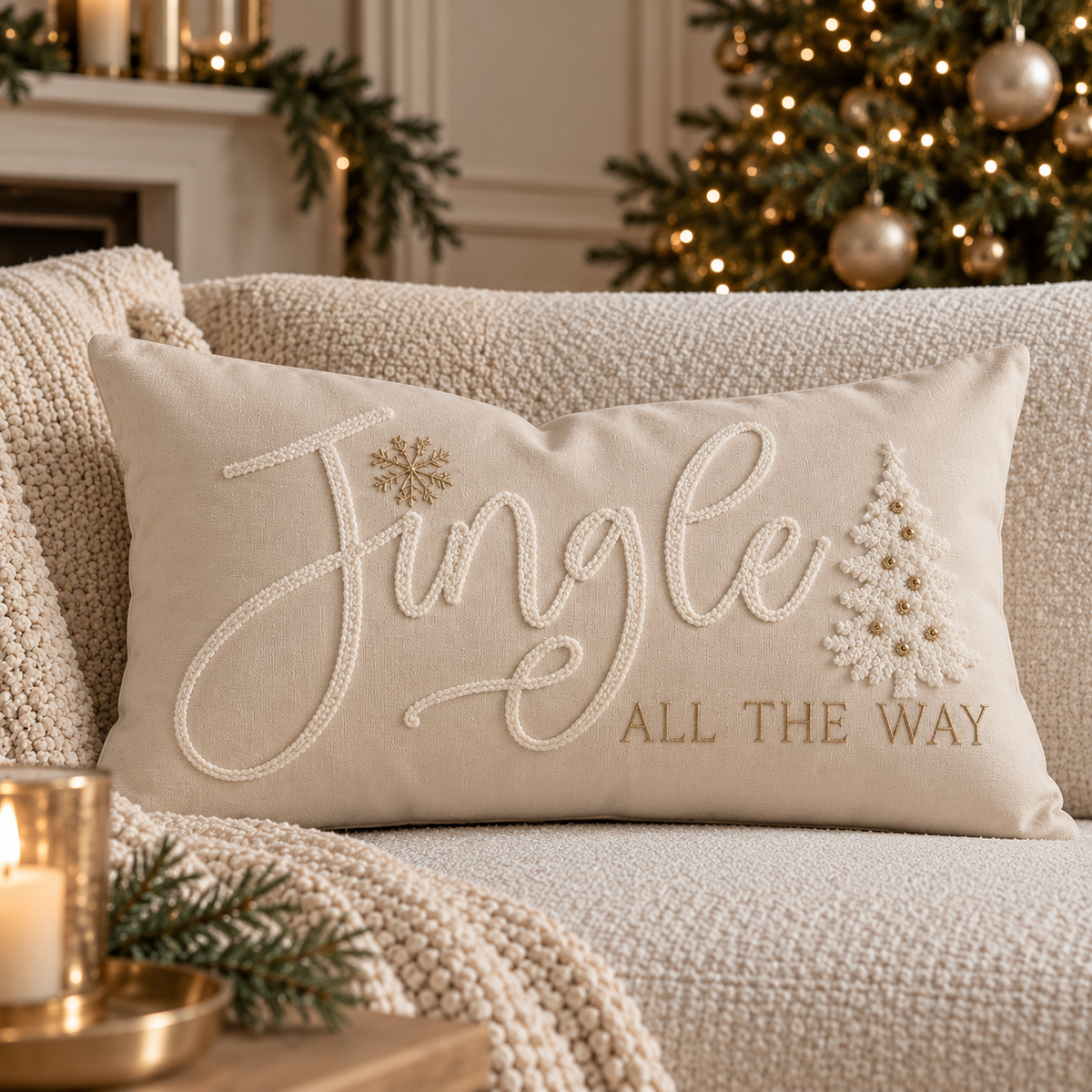 Beige Jingle all the Way