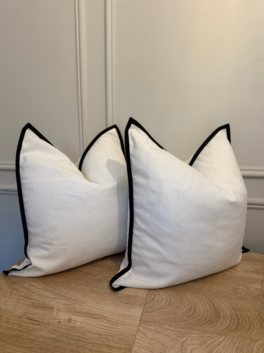Chelsea Ivory with Black Trim