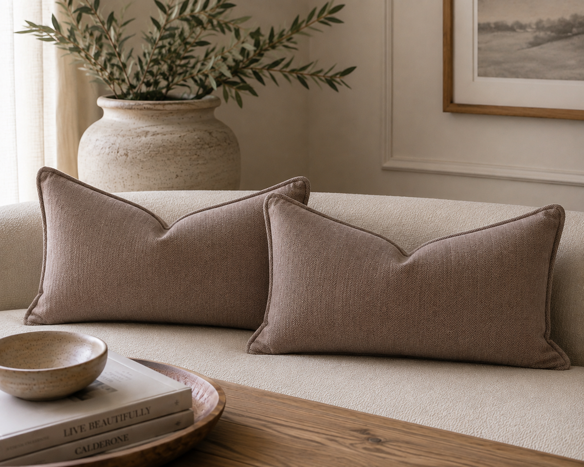 Cottesmore Herringbone Taupe