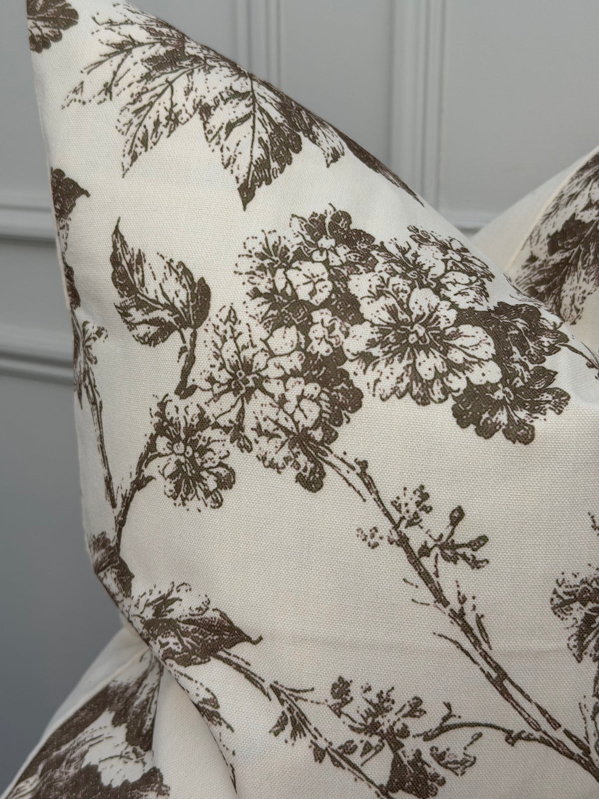 Vintage Brown Floral