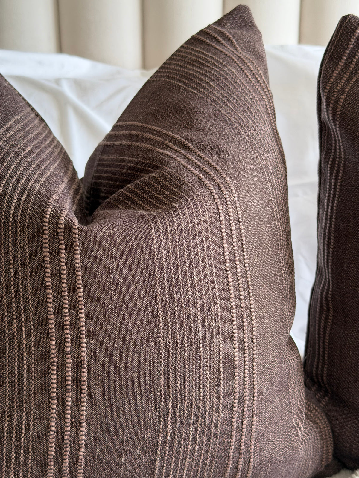 Chocolate Brown Striped