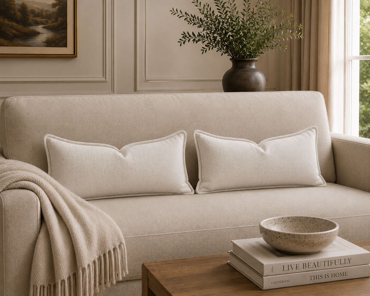 Cottesmore Herringbone Ivory