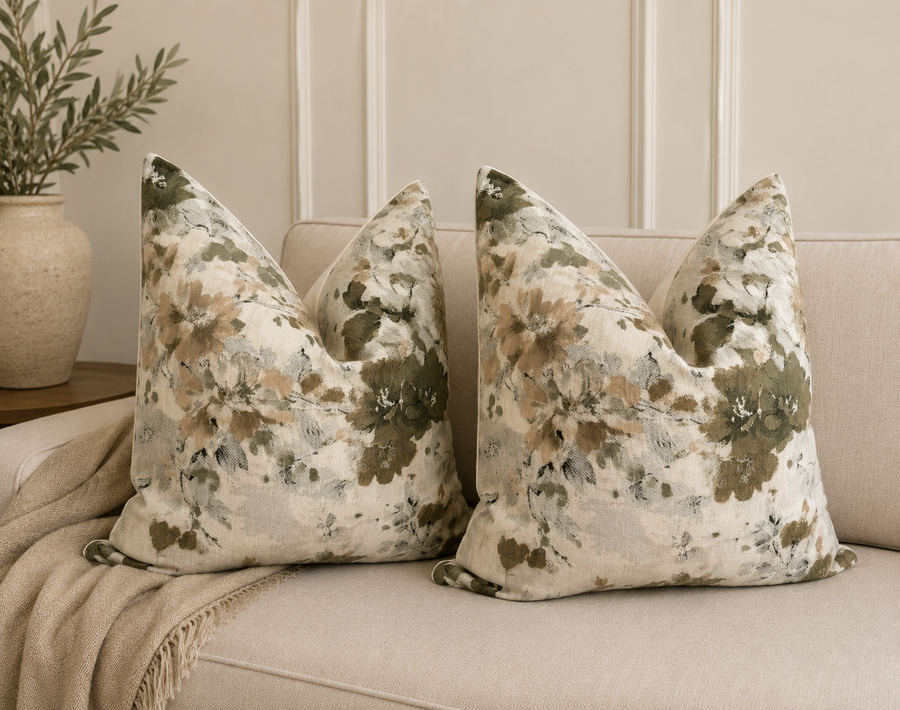 Belgravia Floral Green