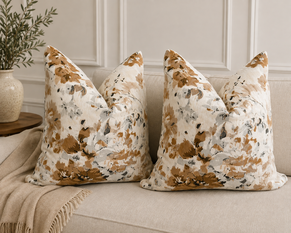 Belgravia Floral Mustard