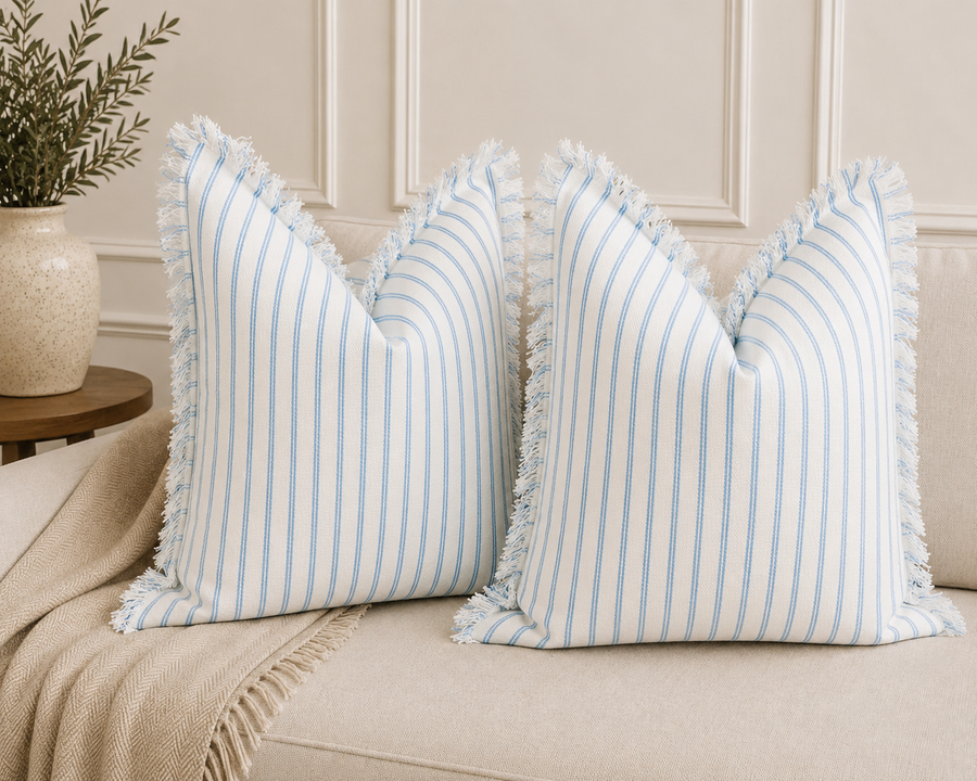 Harbour Striped Light Blue