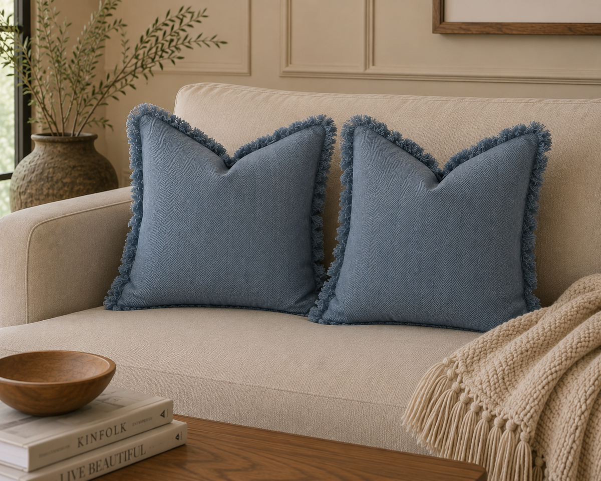 Cottesmore Fringe Powder Blue