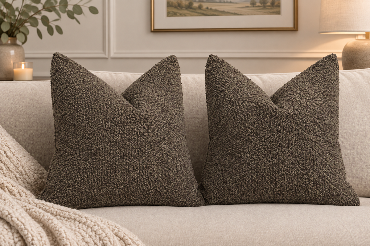 Boucle Chocolate Brown
