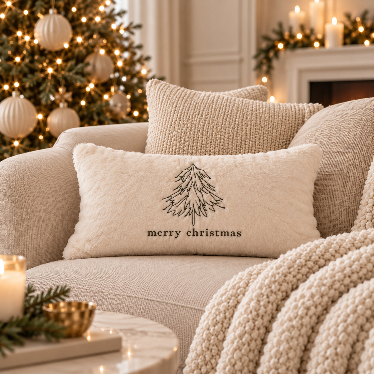 White Merry Christmas